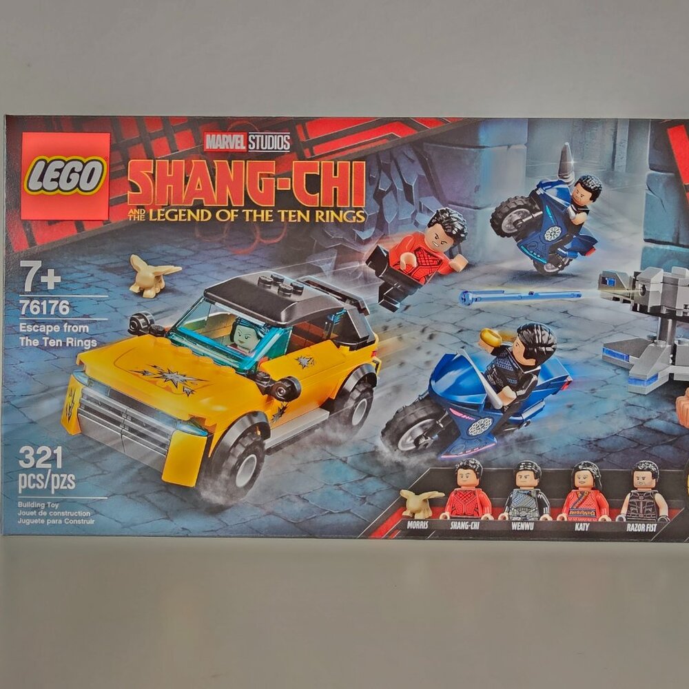 NIB LEGO 76176 Escape from The Ten Rings Shang-Chi 321pcs FACTORY SEALED RETIRED